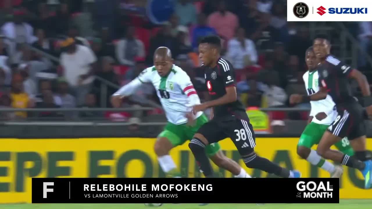 Goal of the Month | Relebohile Mofokeng vs Golden Arrows